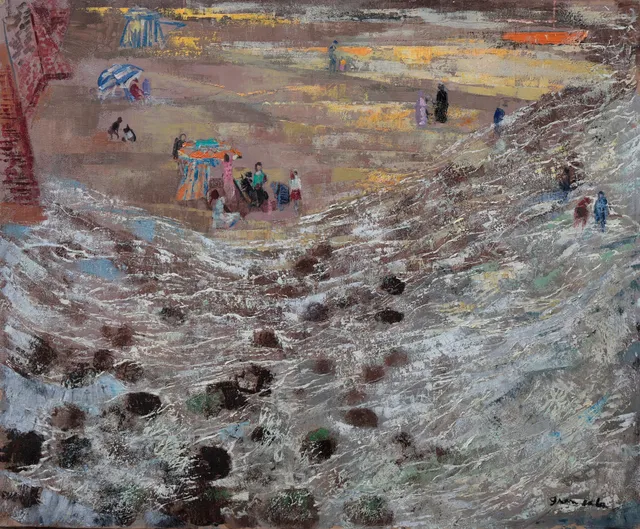 EMILI GRAU SALA. "Les vagues à Trouville".