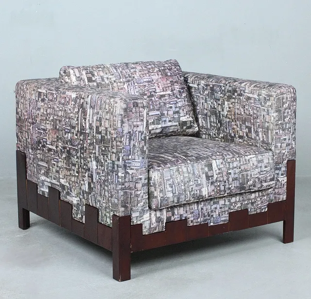 MARCUS FERREIRA. Marcus Ferreira, Decameron Design. Sessel / Lounge Chair, Brasilien, 1980er Jahre.