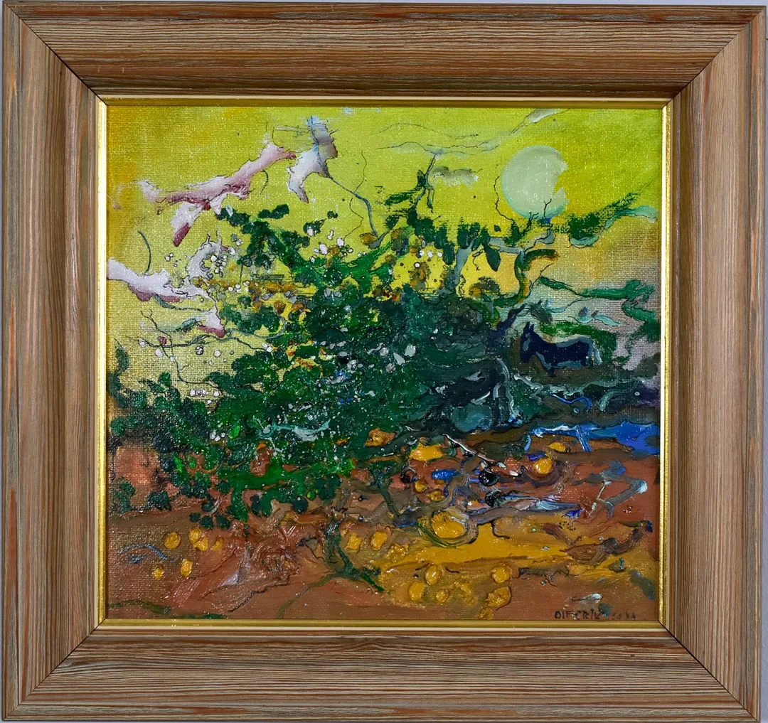 ULF ERIKSSON. Olja på duk. — Paintings — Halmstads Auktionskammare