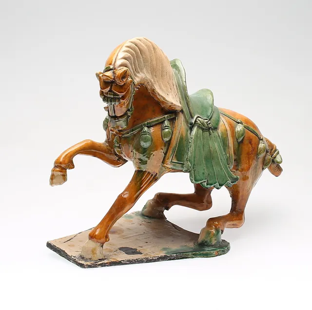 SKULPTUR, keramik, sannolikt Kina, 1800/1900-tal.