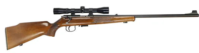 KULGEVÄR, fabrikat Anschütz, modell 1515-1516, kaliber .22WMR, tillv.nr 1158071, se-nr SE1173988.