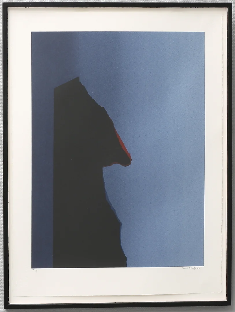 CURT HILLFON. Färglitografi, signerad och numrerad EA II/X. — Engravings & Prints — Växjö Auktionskammare