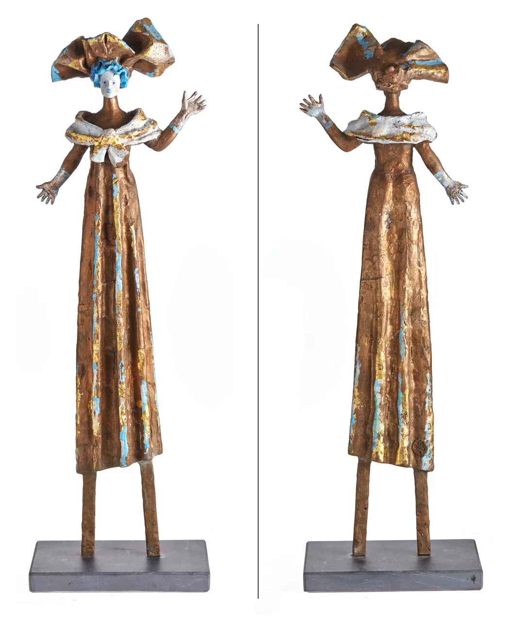 Røed, Fritz — "Karneval i Venezia" — Kunst/Skulptur — Blomqvist