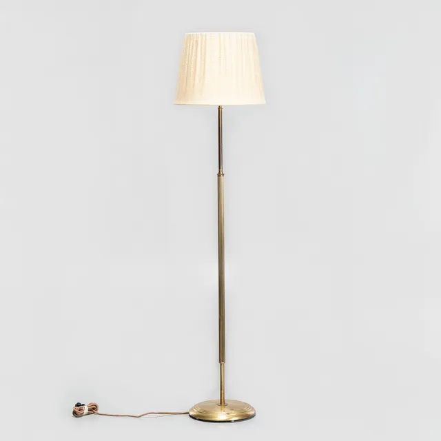 BERTIL BRISBORG. Golvlampa, NK, Nordiska Kompaniet, 1940/50-tal.