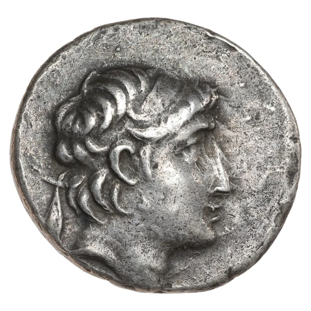 Ancient Greece, Cappadocia, Ariarathes VI 'Epiphanes Philopator', 130–116 BC, Drachm, RY 3, 128/7 BC, 4.57 g, Simonetta 25, HGC 7, 819 — Coins, Medals & Banknotes/Ancient coins/Greece — Bruun Rasmussen