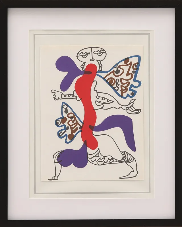 CHARLES LAPICQUE. "Apocalypse", ur XX:e siècle nr 43 1975.