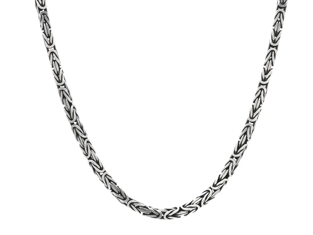 HALSKEDJA, sterlingsilver, kejsarlänk, bredd 4,7 mm, längd 50 cm, vikt 62,7 g. — Smycken/Halskedja — Kaplans