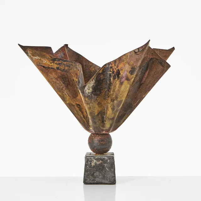 TAGE ANDERSEN. Skulptur, koppar och bly.