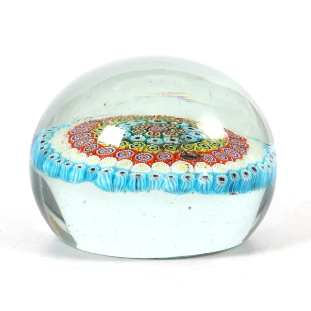 PAPPERSVIKT, glas, Millefiori, 1900-tal.