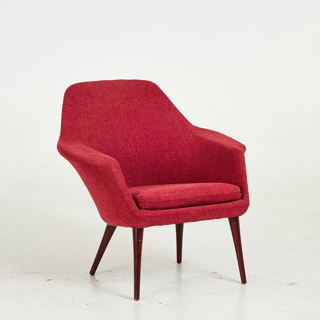 KERSTIN HÖRLIN-HOLMQUIST. Fåtölj, för Nordiska Kompaniet, 1960-tal.