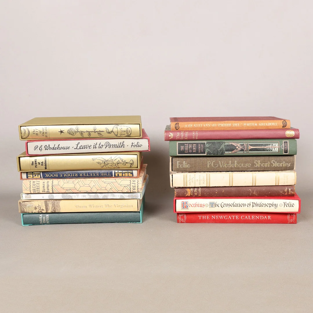 FOLIO SOCIETY, SIXTEEN VARIOUS BOOKS AND NOVELS (16). — Books — Bishop & Miller