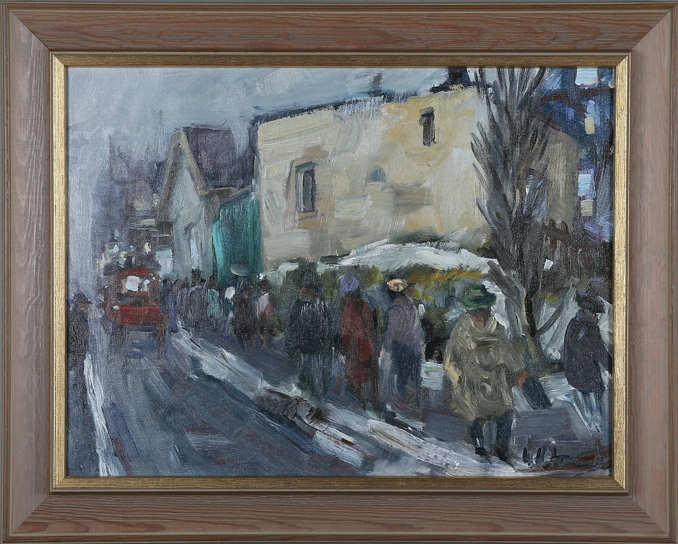 UNO HUBERT KARLSSON. olja på duk, signerad. — Paintings — Gomér & Andersson Norrköping