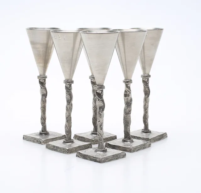 SNAPPSGLAS, 6 st, tenn, Wimmerby tenn.