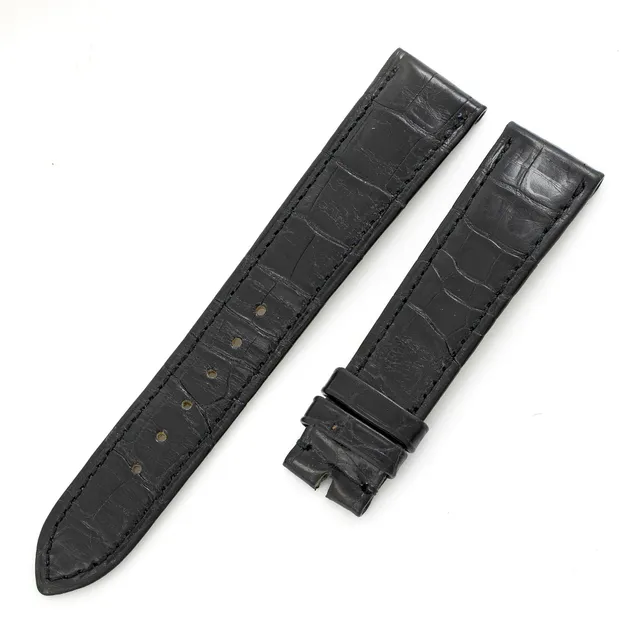 Patek Philippe, läderband, "No Reserve", 19/16 mm.