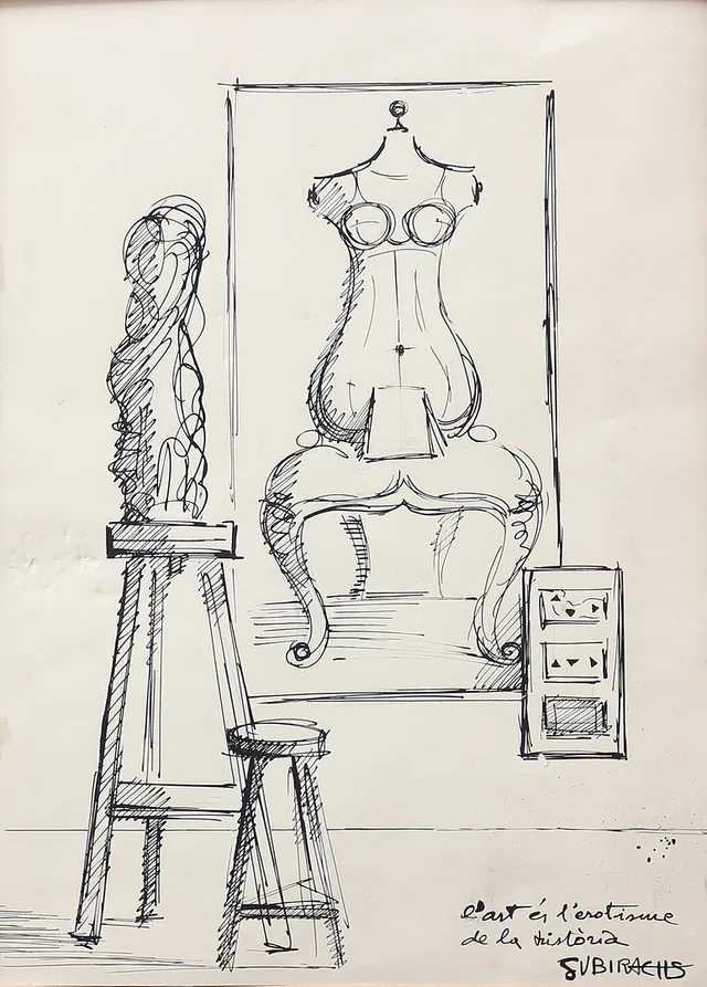 JOSEP MARIA SUBIRACHS. “L'art és l'erotisme de la història”.