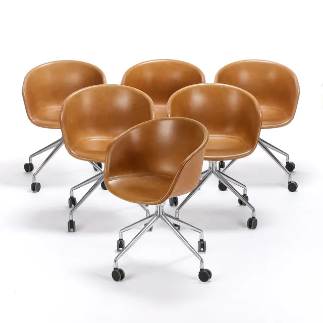 Hee Welling for Hay. Six chairs model 'About A Chair' (6)