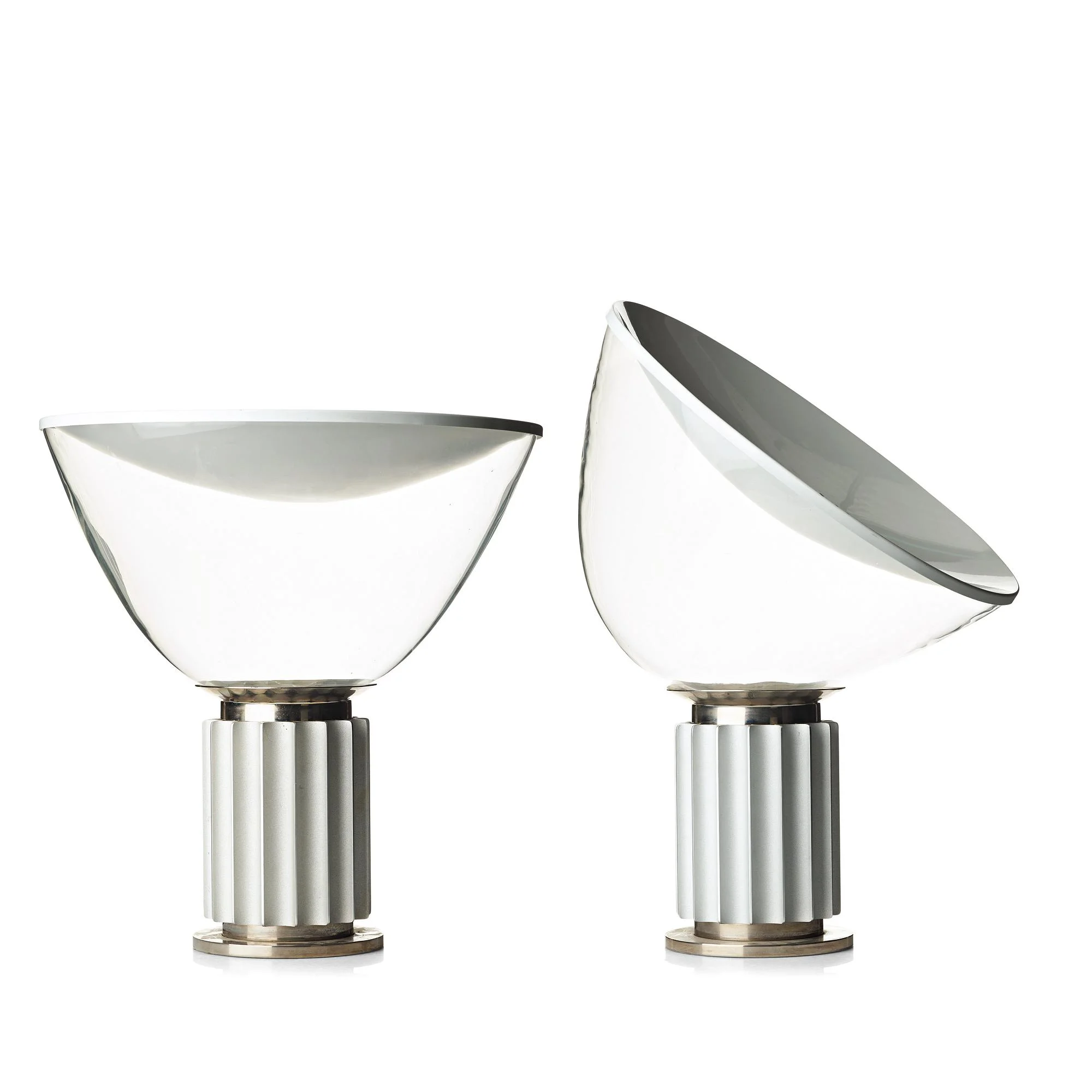 Achille Castiglioni, & Pier Giacomo, bordslampor 1 par, "Taccia", Flos, Italien 1960-70-tal. — Bukowskis