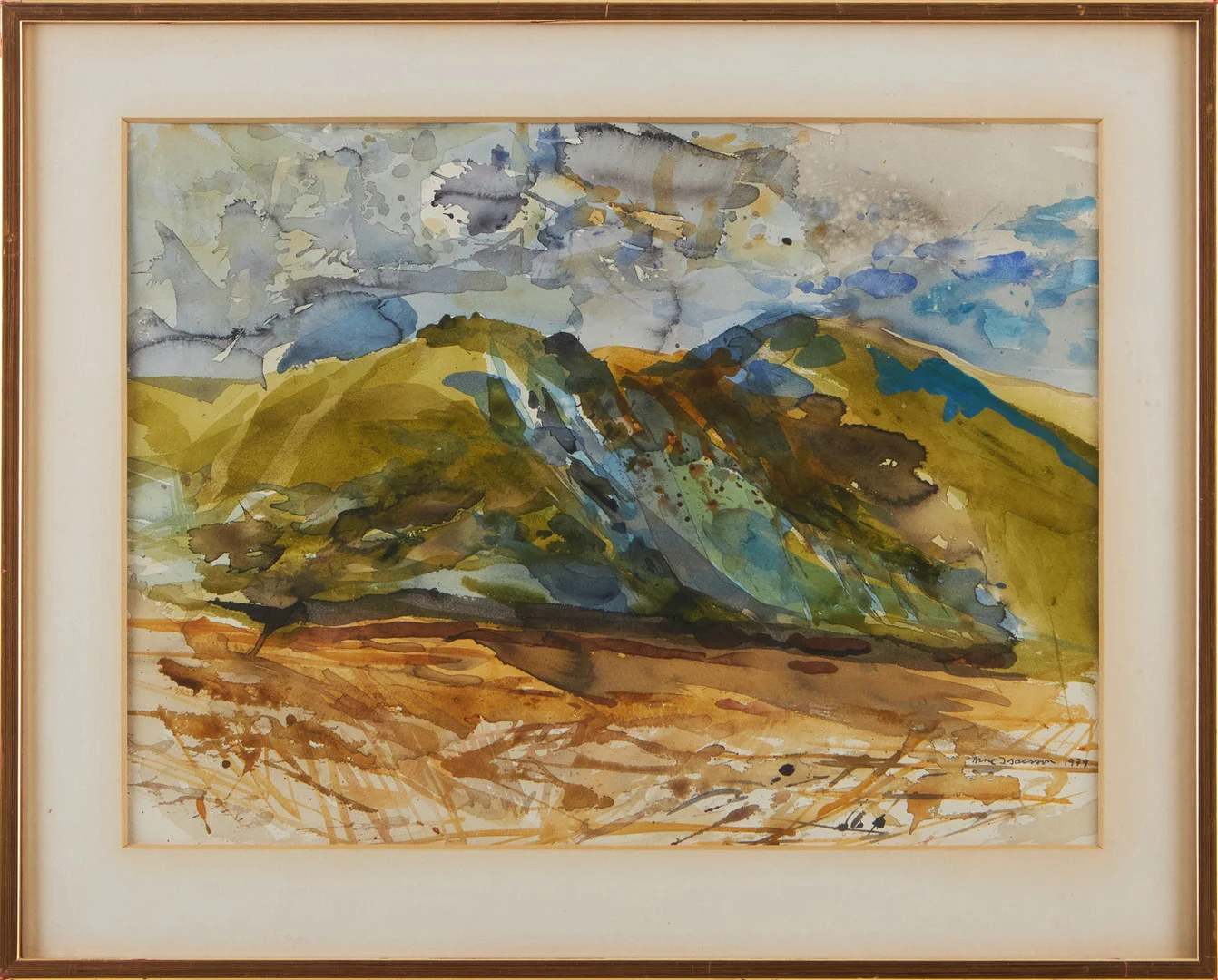 ARNE ISACSSON. Landskap. — Drawings — Stockholms Auktionsverk Magasin 5