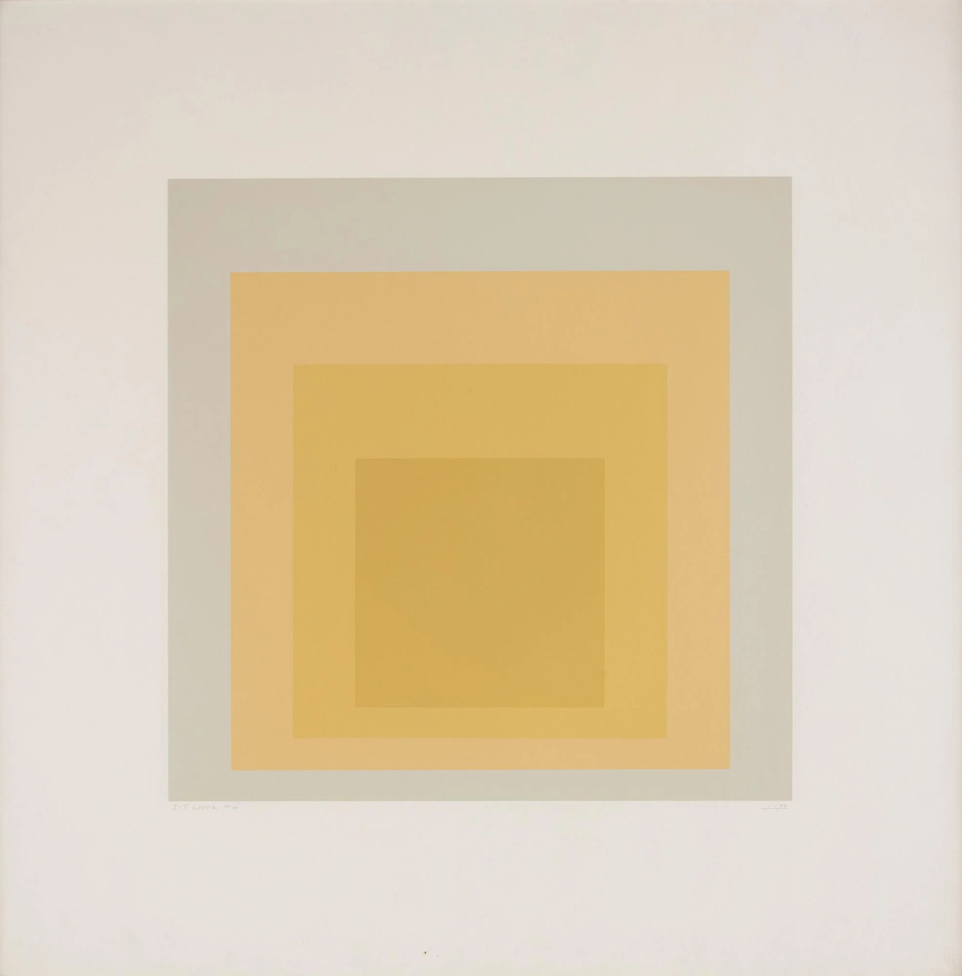 Josef Albers, "I-S LXXIIIa". — Bukowskis