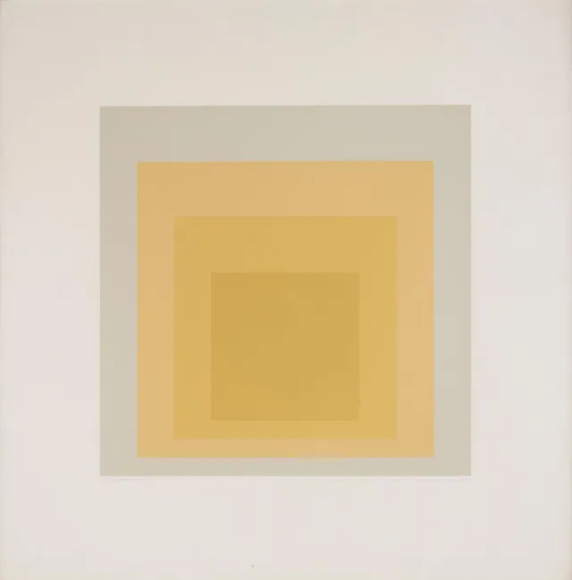 Josef Albers, "I-S LXXIIIa".