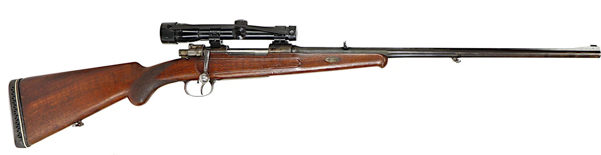 KULGEVÄR, fabrikat Tyskt, modell 98, kaliber 8x57JS (?), tillv.nr 1889, se-nr SE0135288. — Rifles — Walter Borg