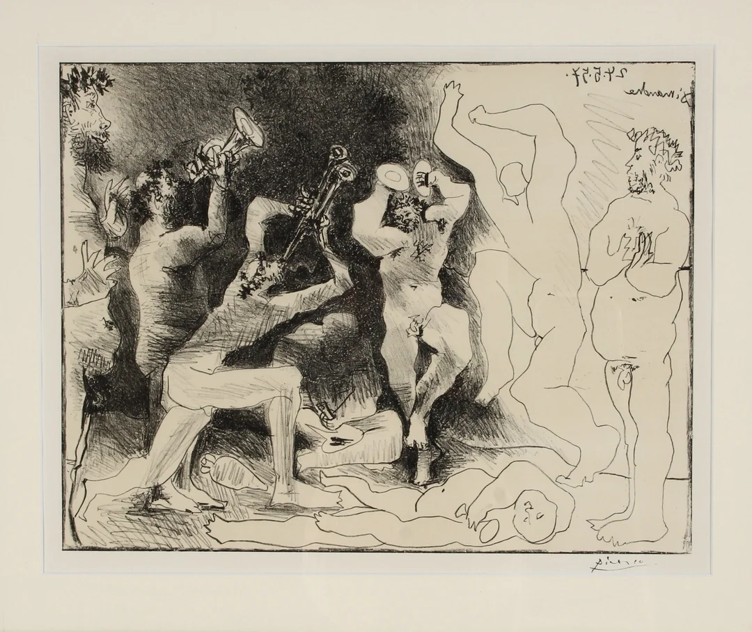 Pablo Picasso. 'La Danse des Faunes' — Paintings and sculptures/Modern pictorial arts — Lauritz