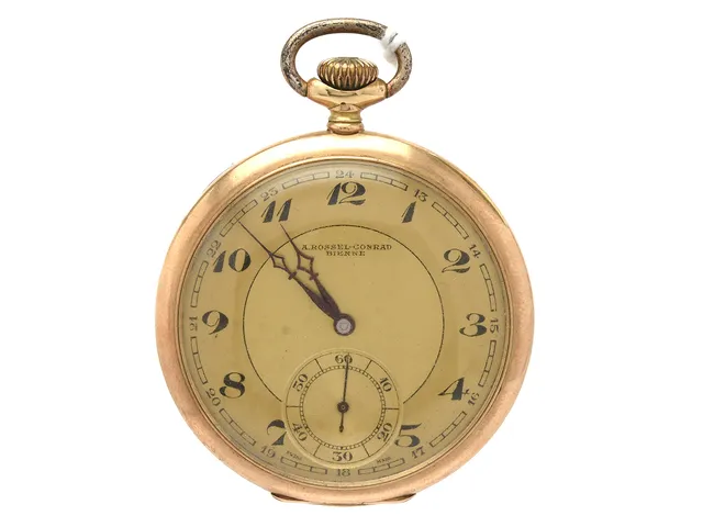 Fickur Rossel-Conrad Bienne, manuell 14K 60mm