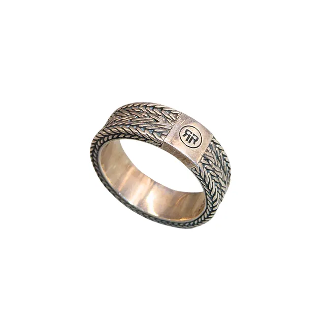 BANDRING „RING TRITON“ (BZW. „PROTEUS“) VON REBEL & ROSE, 925ER SILBER.