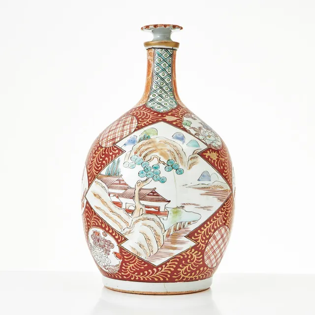 VAS, porslin, Japan, Satsumas, 1800/1900-tal.