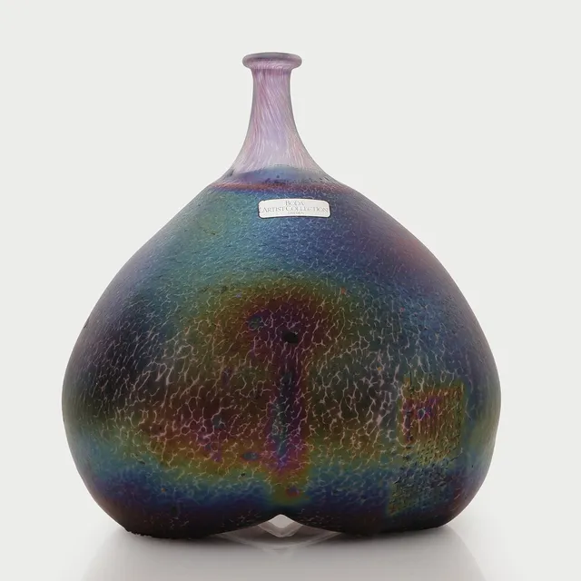 BERTIL VALLIEN. VAS "'VOLCANO'' BODA, SIGNERAD OCH NUMRERAD, ARTIST COLLECTION.