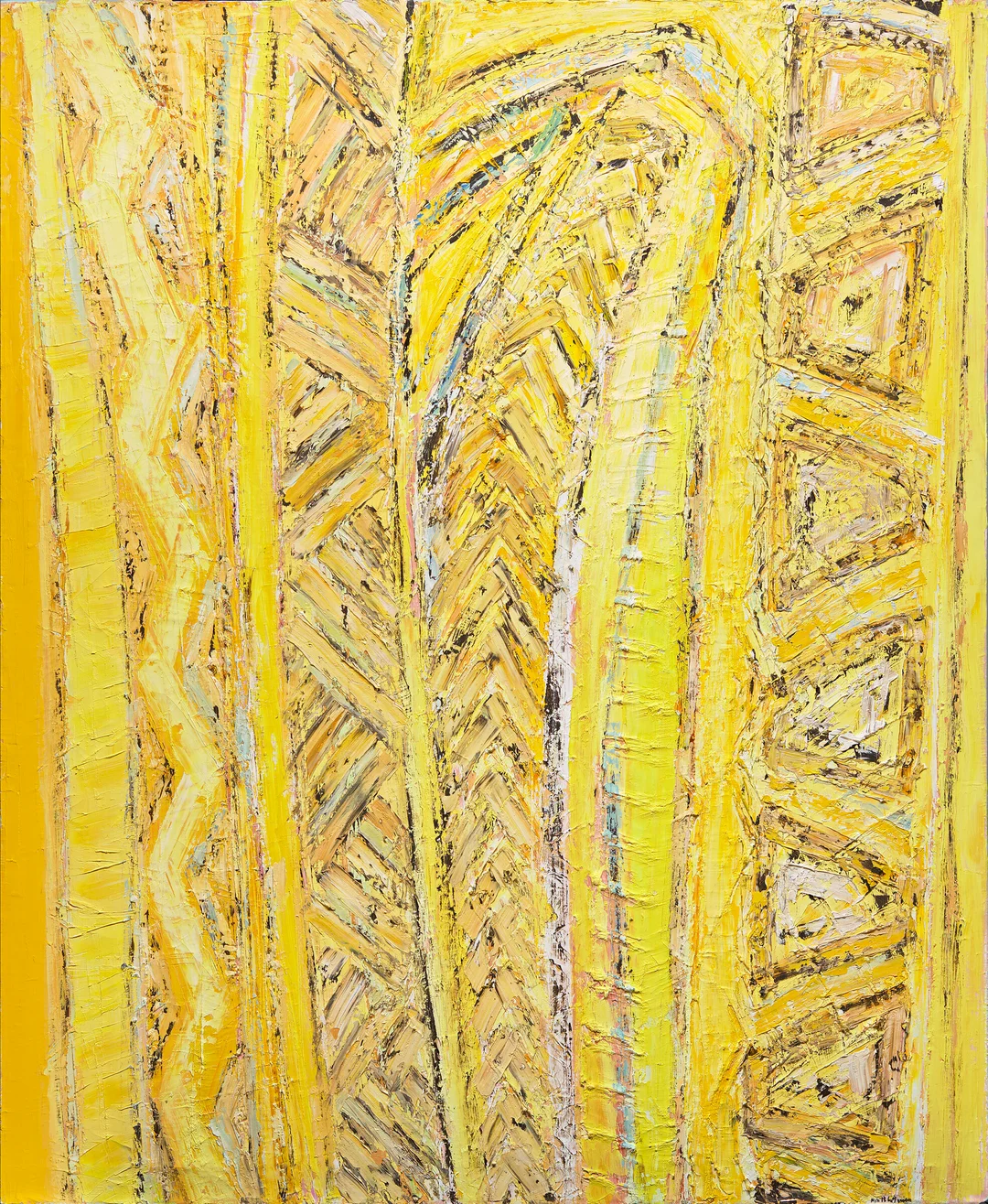 Pahr-Iversen, Kjell — "Herbarium" 1995 — Kunst/Maleri — Blomqvist