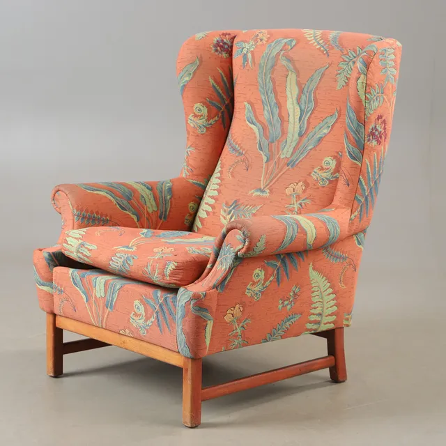RAGNAR HELSÉN. Fåtölj, "Oxford", modell 3543, AB Stjernmöbler Herrljunga för Firma Svenskt Tenn.