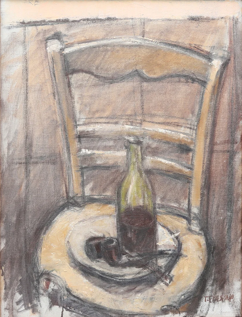 TORSTEN ERASMIE. Olja på duk, stilleben, signerad. — Paintings — Garpenhus Auktioner