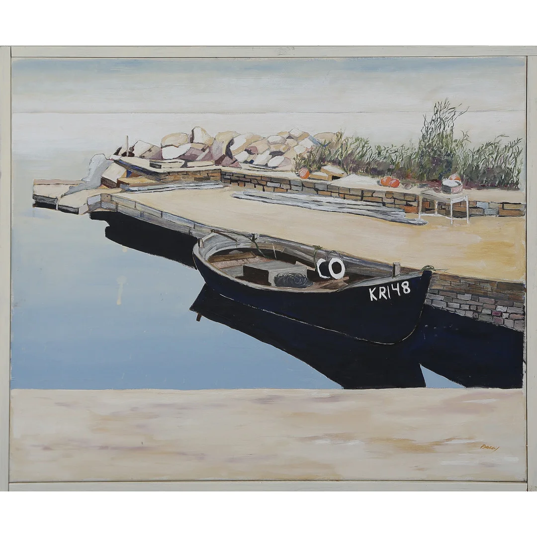 BARRY FRANSSON (f. 1930), OLJA PÅ DUK, SIGNERAD BARRY. — Paintings — Auktionskammaren Sydost Kalmar