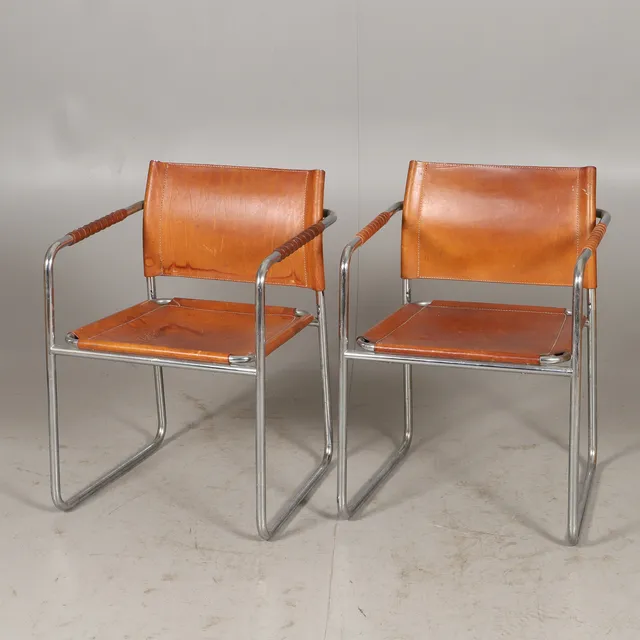 KARIN MOBRING, karmstolar, 1 par, "Amiral", IKEA, 1970-tal.