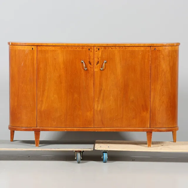 SKÄNK, Swedish modern, 1930/40-tal, intarsia dekor.