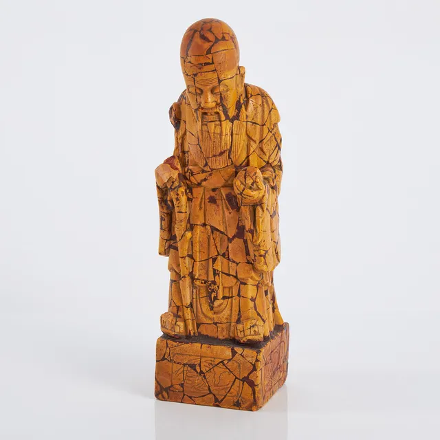 SKULPTUR, Shoulao, Kina, sen Qing (1644–1912), konststen.