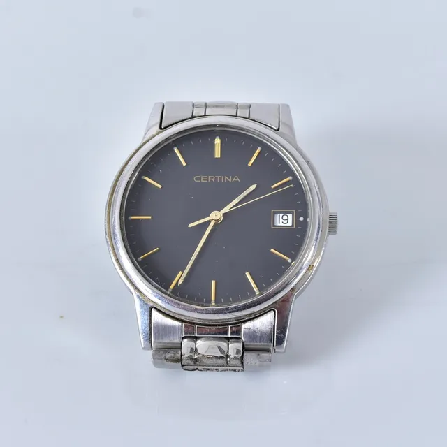 HERRARMBANDSUR, stål, Certina Automatic.
