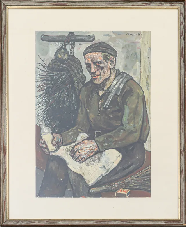 ALBIN AMELIN. EFTER. Tryck.