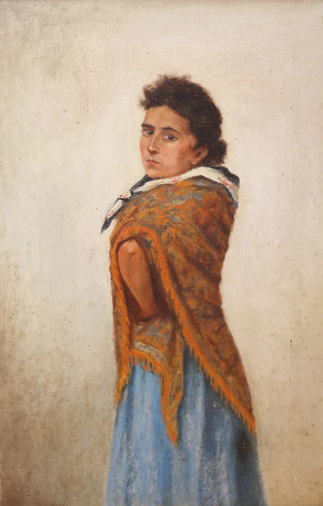 ESCUELA MALLORQUINA PRIMERA MITAD SIGLO XX. MALLORQUINA, óleo sobre lienzo. Firma ilegible.
