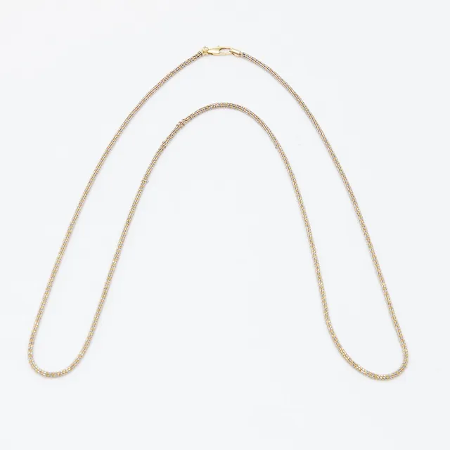 Kette, 750er Gelb- und Weißgold.