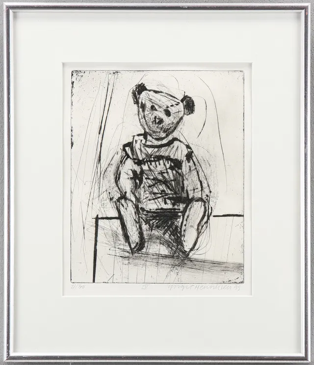 YNGVE HENRIKSEN. Etsning 21/30, signerad.