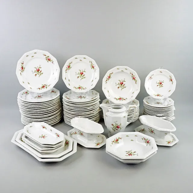 ROSENTHAL. Matservis, 78 delar, "Maria", porslin.