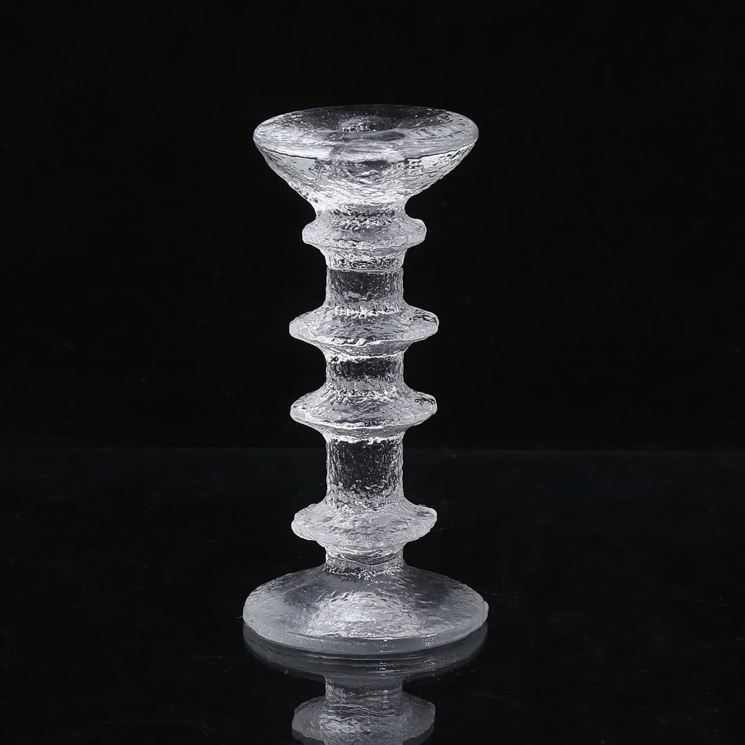 TIMO SARPANEVA. Ljusstake, "Festivo", Iittala. — Utility glass — Auktionshuset Thelin & Johansson