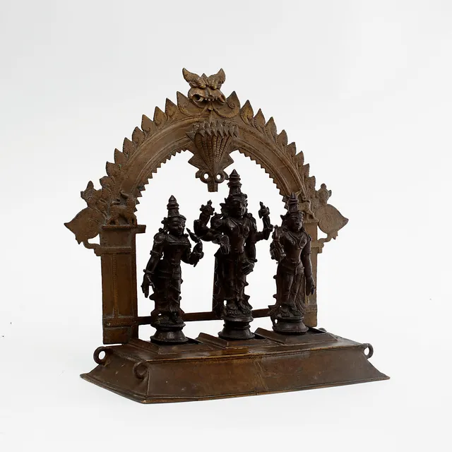 ALTARE, Indien 1900-talets förra hälft, brons.