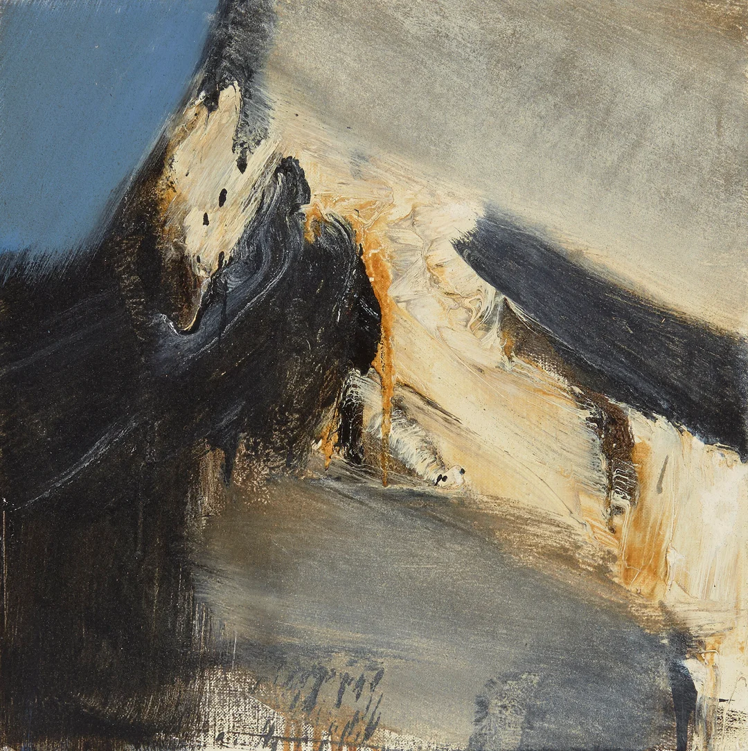 Opdahl, Ørnulf — "Fjell" 2002 — Kunst/Maleri — Blomqvist
