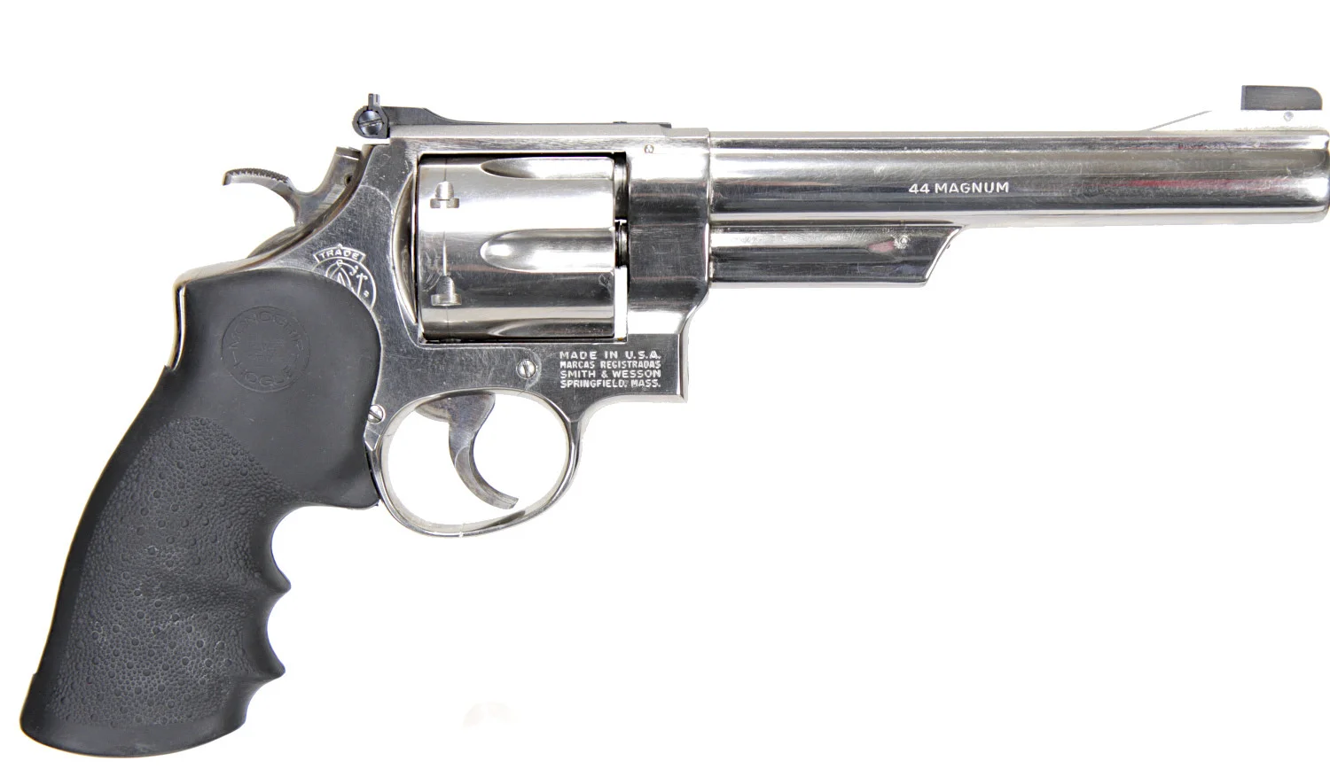 254. REVOLVER, amerikansk, Double Action, fabrikat Smith & Wesson, modell 29-2, kaliber .44 Magnum, tillv.nr N485398, se-nr SE1208362. — Revolvers — Walter Borg