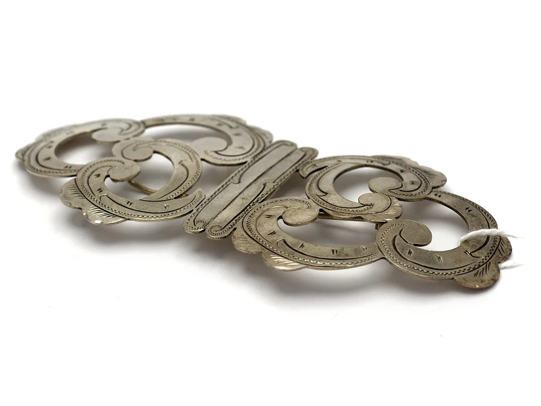 Brosch Silver Något defekt nål, L:9,5cm 16,9g — Smycken/Brosch — Kaplans
