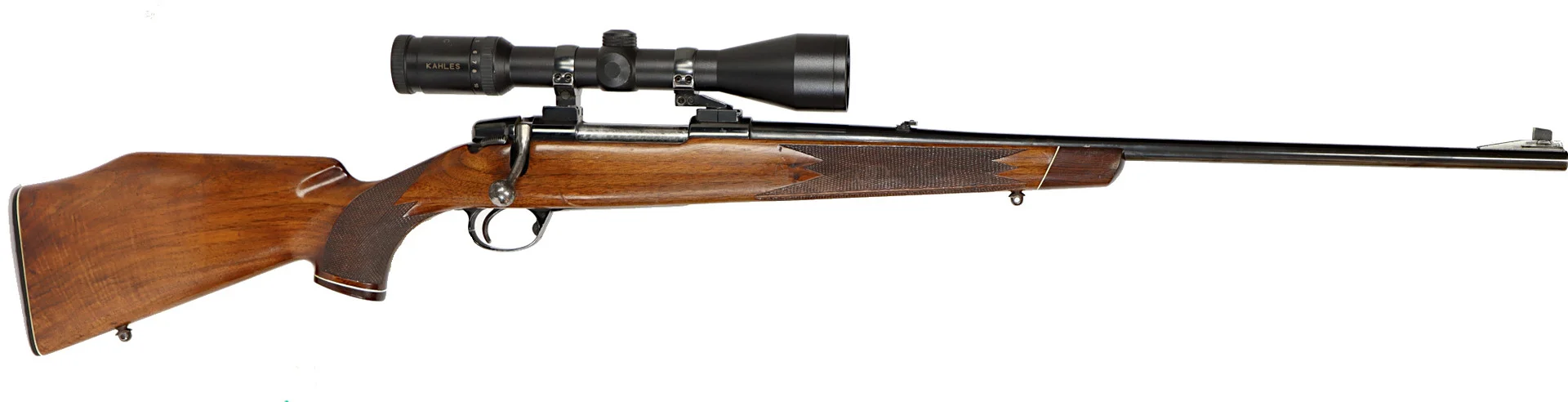 KULGEVÄR, fabrikat Husqvarna/Carl Gustaf, modell 1900 Lyx, kaliber .30-06, tillv.nr 628083, se-nr SE0062083. — Rifles — Walter Borg