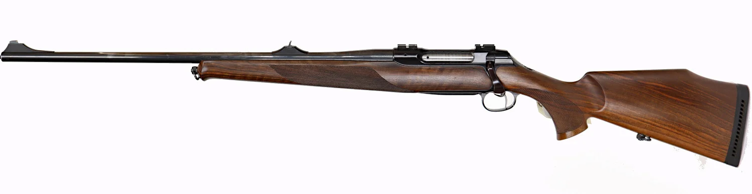 422. KULGEVÄR med extra pipa, tyskt, Repeter, fabrikat Sauer, modell 202 Classic VÄNSTER, kaliber 6,5x55 & 30-06, tillv.nr 23700. — Rifles — Walter Borg
